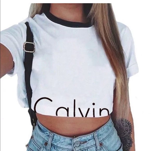 top crop calvin klein
